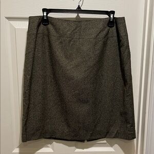 Talbots wool silk blend mini skirt